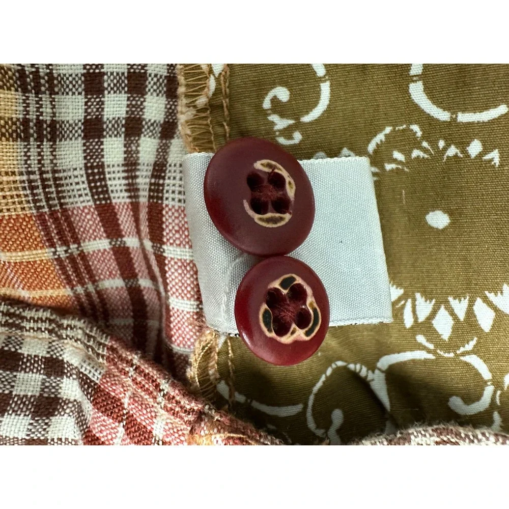 Y2K‎ Tommy Bahamas Relax Pro Leisure Consultant Size 40 100% Linen Plaid Shorts